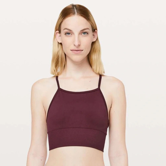 lululemon athletica Other - Lululemon Ebb To Street Bra Longline Size 2